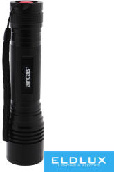 ARCAS LED zseblámpa 18W 1600lm 3-mod 350m-ig zoomható 6xAA IP44 (30700032)