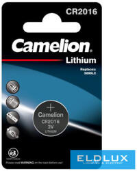 Camelion lítium gombelem 3V CR2016-BP1 (CR2016-BP1)