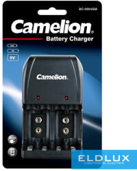 Camelion univerzális akkumulátor töltő （2-4db AA/AAA vagy 1-2db 9V） (BC-0904SM)