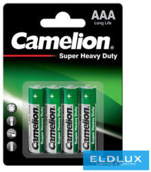 Camelion SUPER HEAVY DUTY cink-klorid elem R03/AAA-BP4 (R03P-BP4G)