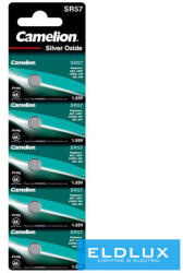 Camelion ezüst-oxid gombelem 1.55V SR57W/G7/395-BP5 (SR57-BP5)