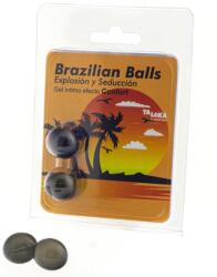 TALOKA - 2 Brazil Golyó Comfort Effect Izgalmas Gél (d-232606)