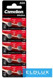 Camelion alkáli gombelem 1.5V AG9/LR45/LR936/394-BP10 (AG9-BP10)