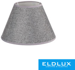 ELDLUX V-szürke len lámpaernyő A típus (YMA12G)