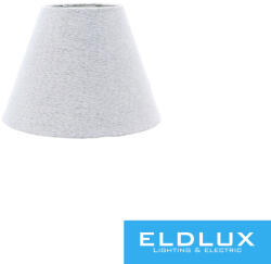 ELDLUX V-szürke TC lámpaernyő A típus (TCA08G)