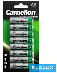 Camelion SUPER HEAVY DUTY cink-klorid elem R6/AA-BP8 (R6P-BP8G)