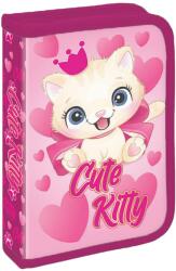 S-Cool Penar școlar S. Cool - Cute Kitty, cu 1 fermoar (SC2195) Penar