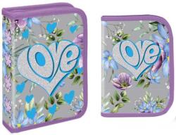 S-Cool Penar școlar echipat S. Cool - Love, 1 fermoar, 32 bucăți (SC2167) Penar