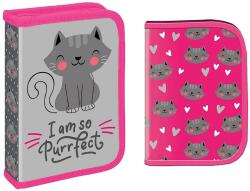 S-Cool Penar cu accesorii S. Cool - Kitty, cu 1 fermoar, 32 piese (SC2434)