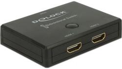 Delock HDMI 2 - 1 Switch bidirectional 4K 60 Hz (18749)