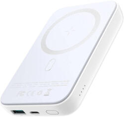  Mini vezeték nélküli PowerBank 20W 10000mAh Joyroom JR-W020 (fehér) (JR-W020 White)
