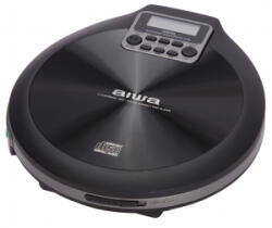 Aiwa PCD-810BK hordozható CD lejátszó fekete (PCD-810BK)