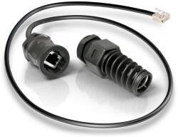 QuWireless QRJ45-L hálózati kábel Fekete 0, 38 M (QRJ45-L) (QRJ45-L)