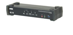 ATEN 4-Port USB 3.0 4K DisplayPort MST KVMP Switch + Cables