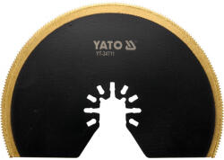 TOYA Pânză de ferăstrău YATO pentru mașină multifuncțională 100 mm bimetal-nitrură de titan (YT-34711) Panza fierastrau