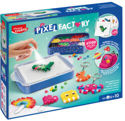 Maped Creativ Pixel Factory - Pixel-gyár gyöngy készlet sablonnal (IMAC907700)
