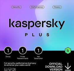 Kaspersky Kaspersky Plus Antivirus 2023, 1 Device, 1 Year, Електронен лиценз (Kaspersky Plus 1 Device)