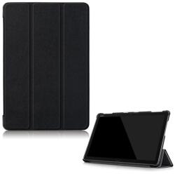 Gigapack GP-80963 Huawei Mediapad M5 10.1 Lite WIFI / Mediapad M5 10.1 Lite LTE fekete bőr hatású oldalra nyíló tok (GP-80963)