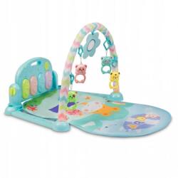 RicoKids Salteluta de joaca cu pian Ricokids 7314 - Albastru (EDI7314) - toysforkids