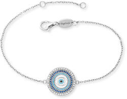 Engelsrufer Ezüst karkötő cirkónium kövekkel Szem amulett ERB-EYE-ZIM