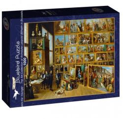 Bluebird Puzzle 1000 db-os puzzle - Art by David Teniers the Younger - The Art Collection of Archduke Leopold Wilhelm in Brussels, 1652 (60290) (60290)