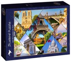 Bluebird Puzzle 2000 db-os puzzle - Les Monuments de Paris (90760) (90760)