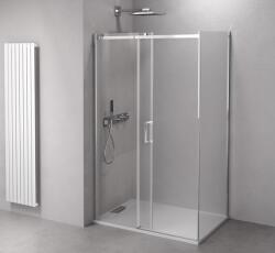 POLYSAN Thron Line perete de duș 100 cm crom luciu/sticla transparentă TL3010 (TL3010)