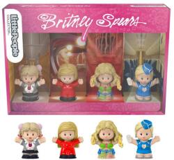 Mattel Little People Collector Britney Spears 4 db-os figura játékszett (HYM18)