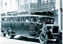 Bluebird Puzzle 90315 - Transports Automobiles Ripoche & Cie - 500 db-os puzzle (90315)