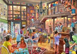 Bluebird Puzzle 90573 - Bookshop Tearoom - 2000 db-os puzzle