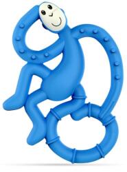 Matchstick Monkey Mini Monkey Teether rágóka antimikrobiális összetevővel Blue