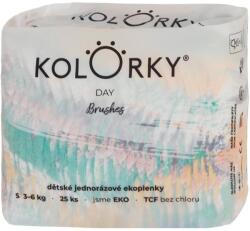 Kolorky Day Brushes еднократни пелени размер S 3-6 Kg 25 бр