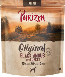 Purizon 1kg Purizon Mini: Black Angus & pulyka száraz kutyatáp