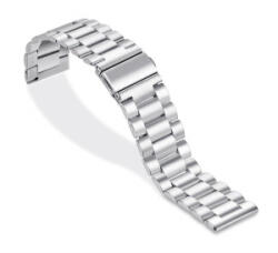 gigapack Pótszíj (univerzális, 22 mm, rozsdamentes acél, állítható) EZÜST [Honor Watch GS 3]