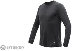 Sensor Érzékelő MERINO AIR utazó póló, fekete (L) - mtbiker - 32 399 Ft