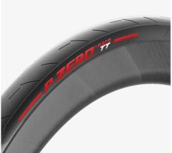 Pirelli Külső P ZERO Race TT (Időfutam, Triatlon), 127TPI Defektvédelem: TechBELT, 26-622, Made in Italy - Olaszországban készült - Piros felirattal