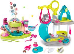 Smoby Set căsuță pentru pisicuță cu sunete Cat's House Veterinary Smoby și bucătar jucăuș Cofetărie pentru realizarea acadelelor de ciocolată (SM340400-5) Papusa