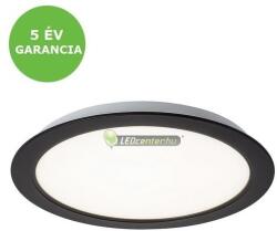 Rábalux SHAUN 17W kerek fekete LED mennyezeti lámpa természetes fehér 5évGar (2680)
