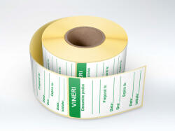 Label Print Etichete HACCP autocolante personalizate Zilele Saptamanii - VINERI, 1000 buc rola, set 3 role (PF900714098)