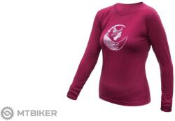 Sensor Merino Active Fox női póló, lilla (L)