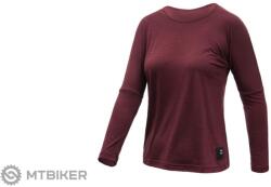 Sensor MERINO AIR traveller női póló, port piros (M) - mtbiker - 30 399 Ft