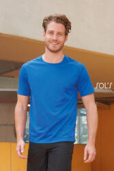 SOL'S Férfi póló SOL'S SO11939 Sol'S Sporty - Raglan Sleeved T-Shirt -L, Forest Green