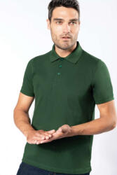 Designed To Work Férfi galléros póló Designed To Work WK274 Men'S Short-Sleeved polo Shirt -M, Forest Green