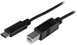 StarTech USB2CB1 m USB 2.0 C USB B Összekötő Kábel - 1 m, Fekete