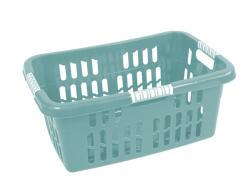 FLAIR 80116 Luxus 3 fogantyúval zöldeskék ruháskosár (80116) - officedepot