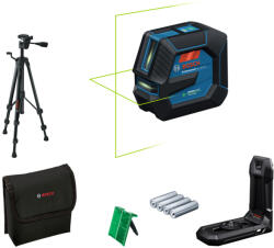 Bosch GLL 20-22G Vonallézer elemekkel , BT150 állvánnyal karton 0601065601 (0601065601)