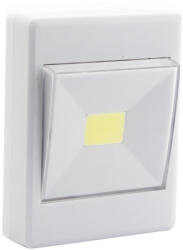 Entac Hordozható Fali Kapcsoló LED Lámpa 1W (4xAAA), elemek nélkül EPWSL-1W-LED 5999097994307 (EPWSL-1W-LED)
