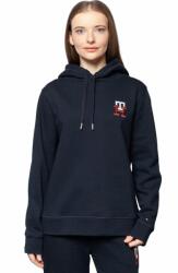 Tommy Hilfiger női pulóver húzózsinórral és hímzett logóval, sötétkék, L INTL