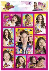  Soy Luna Matricák - 8 db - 11x16 cm (DFM-NFSL)