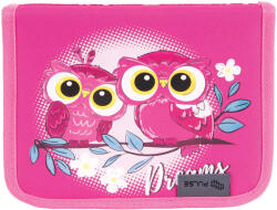 PULSE Несесер Pink Owl, розов - BestPC